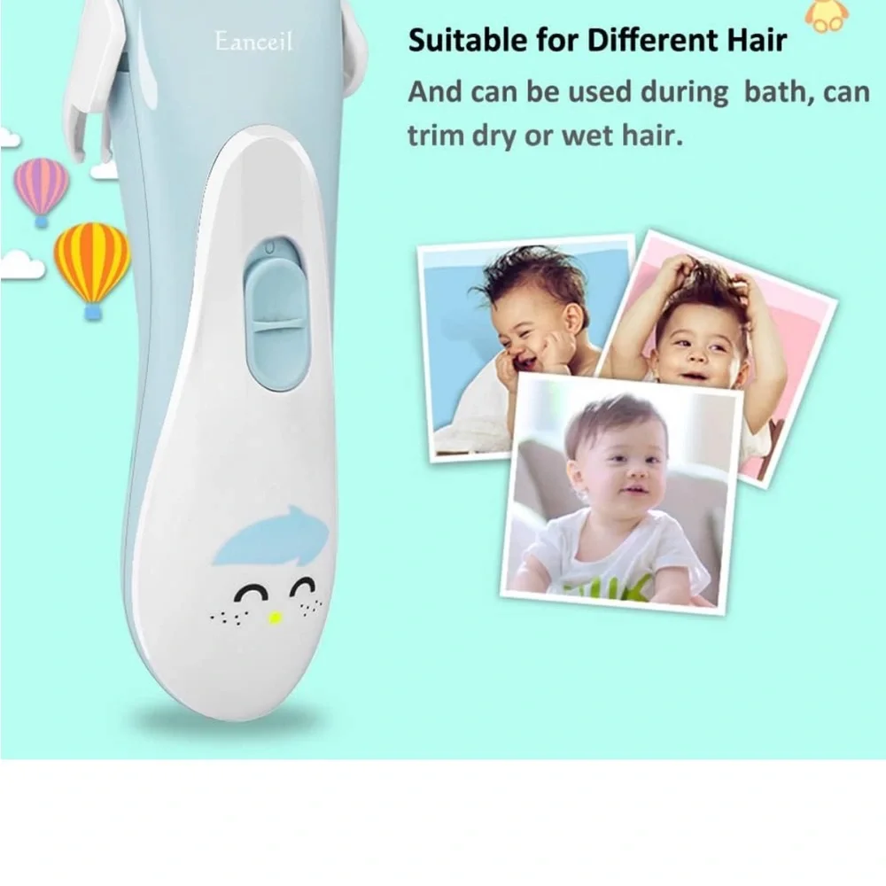 Baby Hair Clipper Set with Accessories